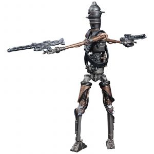 T Vintage Collection, IG 11, Figurine articulée T Mandalorian de 9,5 cm et Blaster, Jouets pour Enfants, à partir de 4 Ans