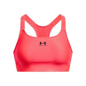 Image de Under Armour Heatgear High Soutien-gorge Sport Femmes - Corail