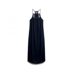 Robe de plage dos nu longue en dentelle femme Superdry