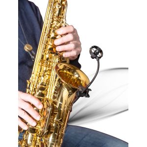 Prodipe SB21 Lanen Sax & Brass Microphone pour Saxophone alto/Saxophone ténor/Trompette/Trombone/Tuba Noir