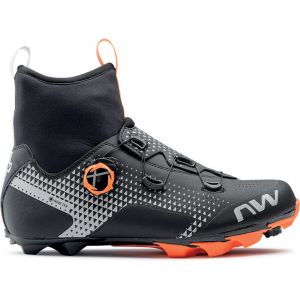 Northwave Celsius XC GTX Chaussures De Vtt Homme, noir/argent EU 40 Chaussures VTT hiver