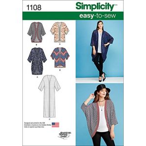 Simplicity Patron 1108.a - kimonos femme