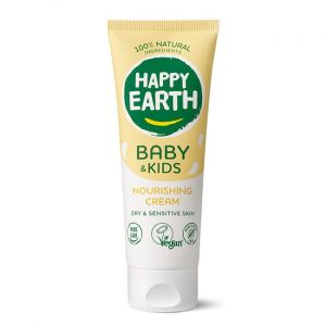 Happy Earth Crème nourrissante 100% naturelle pour bébé et enfant 75 ml