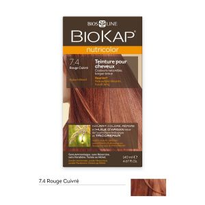 Image de Biokap Nutricolor rouge cuivré - Teinture pour cheveux longue tenue