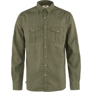 Image de Fjällräven Övik Travel T-shirts manches longues Homme, vert L Chemises manches longues