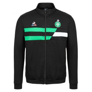 Le Coq Sportif Présentation Sweat Zippé Junior As Saint Etienne 14 Years Black