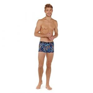 HOM Lot de 2 boxer en coton uni et à motifs