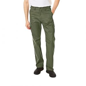 Lee Cooper Homme 205 Cargo PANTALON, Kaki, 34W / 33L EU