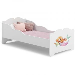 Lit enfant ANNA 160x80 SIRÈNE avec matelas