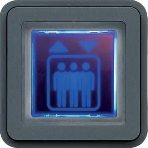 Hager cubyko Voyant bleu (WNA602)