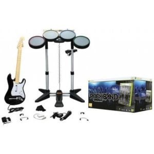 The Beatles Rock Band : Value Edition - Kit jeu + guitare + batterie + micro [XBOX360]