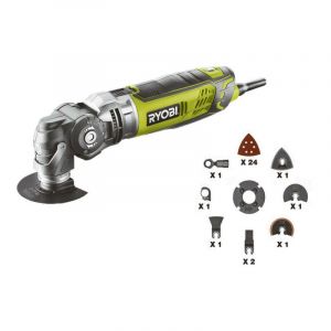 Ryobi Outil multifonction Multitool RMT300TA 300W avec 32 accessoires