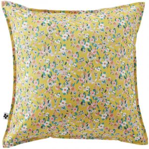 AZALÉE - Coussin 45x45 Déhoussable Tissu Déperlant Moif Fleuri - Altobuy