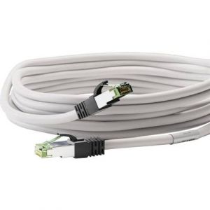 Goobay C&acirc;ble RJ45 Cat 8.1 S/FTP 20 m (Blanc)