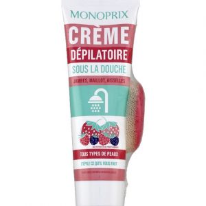Monoprix Cr&egrave;me d&eacute;pilatoire sous la douche