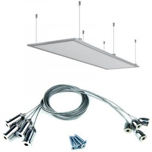 Lampesecoenergie Kit de suspension pour dalle LED