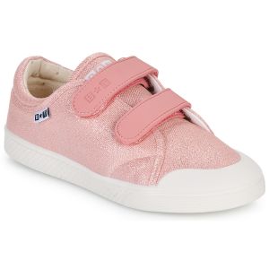 Image de Bonton Baskets basses enfant IZY SCRATCH Rose - Taille 25,26,27,28,29,30,31,32,33,34