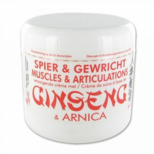 Muscles et articulations - Crème de soins à base de ginseng et arnica