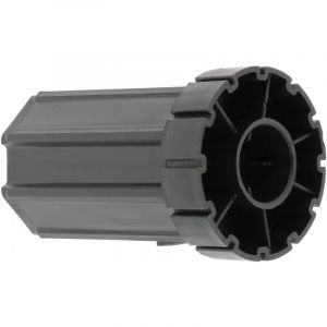 Cyclingcolors Embout de tube de volet roulant octogonal fenêtre sortie plastique, pour poulie et tube octogonal de 60 mm sortie pour roulement Ø 28 mm