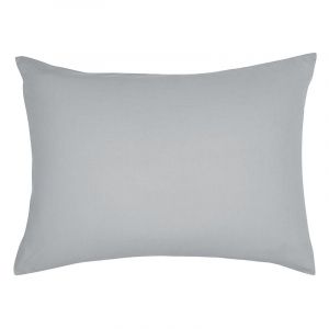 Image de Today Taie d'oreiller Essential - 50 x 70+5 cm - 100% Coton uni - Acier