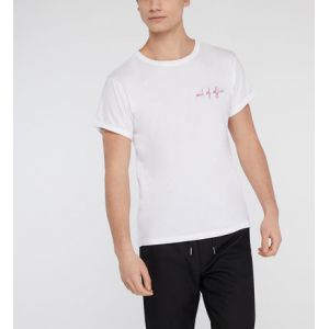 T-shirt droit coton organique blanc