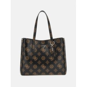 Guess Sac Cabas Meridian Logo 4G Pivoine