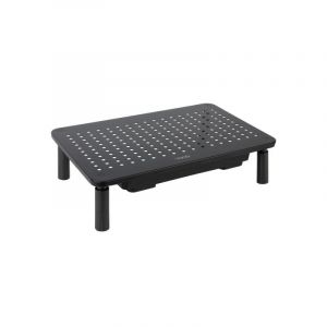 Tooq Soporte Monitor TQMR087 Elevador Multiusos Altura Ajustable Negro Cajón 20 kg