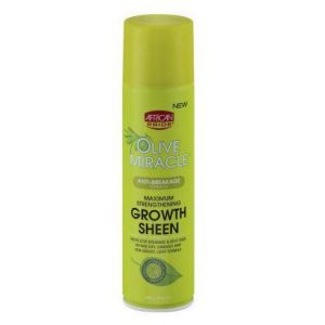 African Pride Olive Miracle Maximum Strengthening Magical Growth Sheen - 8 oz