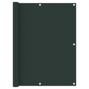 VidaXL &Eacute;cran de balcon Vert fonc&eacute; 120x600 cm Tissu Oxford