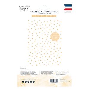Florilèges Design Plaque d'embossage Pluie d'Amour