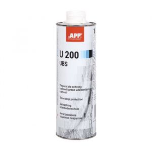 Anti gravillon - Blanc - Anti corrosion - Carrosserie - APP - Bidon 1L