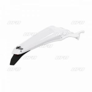 Ufo Garde-Boue Arrière + Support De Plaque Avec Feu Blanc Yamaha WR250F