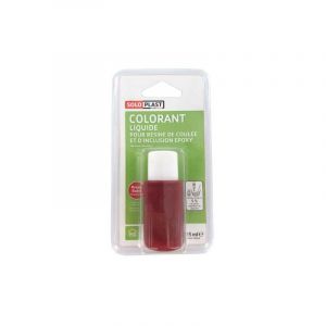 Image de Soloplast Liquide colorant pour résine 15ml rouge rubis