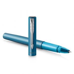 Parker Vector XL turquoise métallisé C.C. Sytlo roller F