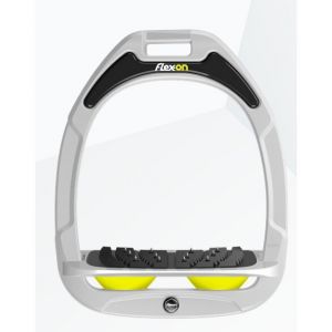 Étriers Incliné Ultra Grip Blanc/Gris/Jaune Flex-On Green Composite