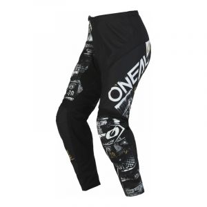 O'neal Pantalon cross Element Attack V.23 noir/blanc- US-38