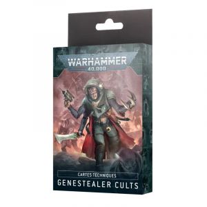 Games Workshop Figurine Warhammer 40k - Datacards V.10 Genestealer Cults