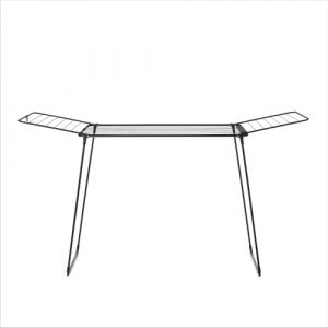 Brabantia &Eacute;tendoir &agrave; Linge HangOn Too, 22 m&egrave;tres (Noir Mat) &ndash; S&eacute;choir &agrave; Linge Large capacit&eacute; pour Une Charge compl&egrave;te de Machine &ndash; &Eacute;tendoir Pliable ne n&eacute;cessitant Pas de Pince &agrave; Linge