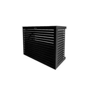 Decoclim Habillage groupe extérieur cache-clim Noir foncé RAL 9005 Taille L