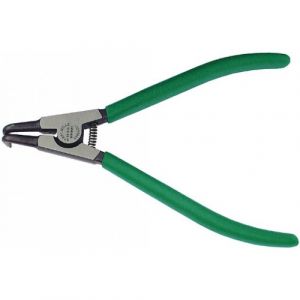 Stahlwille 6546 Pinces pour circlips extérieurs Gr. A 01 125 mm Spitzendurchmesser 0,9 für Sicherungen 3-10 mm Kopf polie Griffe revêtement plastique à surface