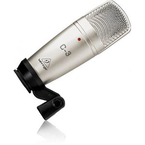 Image de Behringer C-3 Microphone de studio à condensateur Double diaphragme Gris