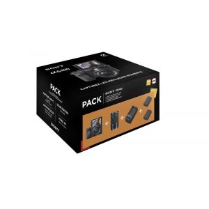 Sony Pack A6400 + FE 16-50 mm + FE 55-210 mm + chargeur externe + 2ème batterie