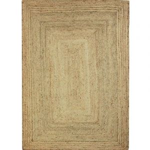 Thedecofactory Vegetal jute - Tapis de couloir en jute tressé naturel 80x250