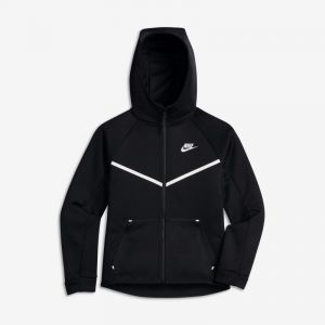 Image de Nike Sweat à capuche entièrement zippé Sportswear pour Garçon plus âgé - Noir - Taille XS