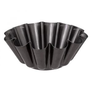 Moule &agrave; Brioc "M&eacute;tal" 22cm Gris Fonc&eacute;