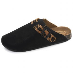 Isotoner Chaussures Sabotssemelle extra-flex, légers, patch talon confort
