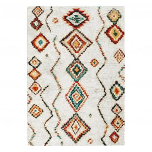 Tapis intérieur shaggy, multicolore, 160x230cm