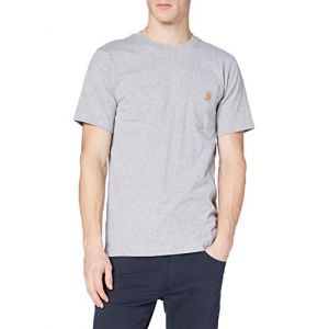 Image de Carhartt Workw Pocket S/S - T-shirt taille XXL, gris