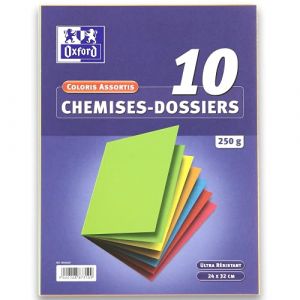 Image de Oxford Lot de 10 Sous-chemises - 24x32 - 250 g