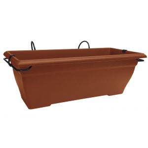 Poetic Aquarelle Jardinière, Terre Cuite